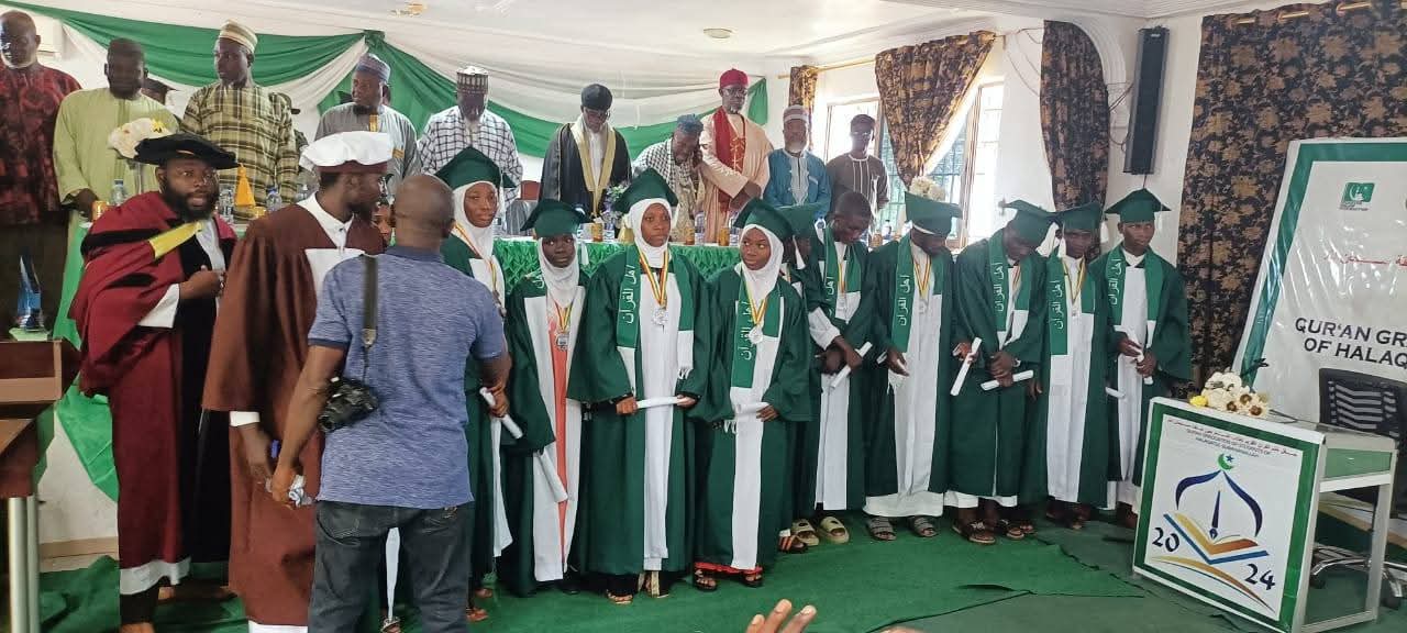 Subhaanallah Halaqatu Madrasa Institute graduation ceremony